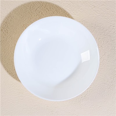 Тарелки Luminarc DIWALI, 700 мл, d=20 см, глубокие, стеклокерамика, 6 шт., белые