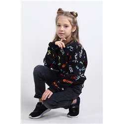 Толстовка 15413 детская (Черный)