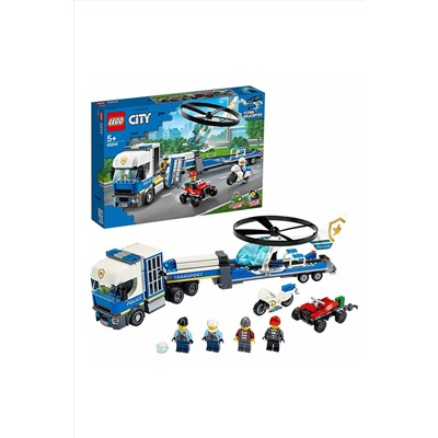 Игрушка Город Полицейский вертолётный транспорт LEGO, 266043