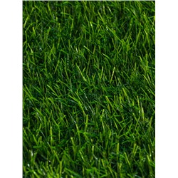 Газон искусственный, с проклейкой, ворс 3 см, 2×25 м, зелёный, Greengo