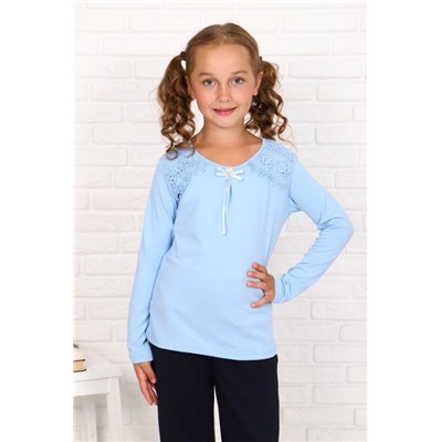 Джемпер Виринея длинный рукав детский (Голубой)