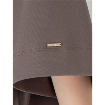 Футболка оверсайз с принтом стразами из премиального хлопка с эластаном