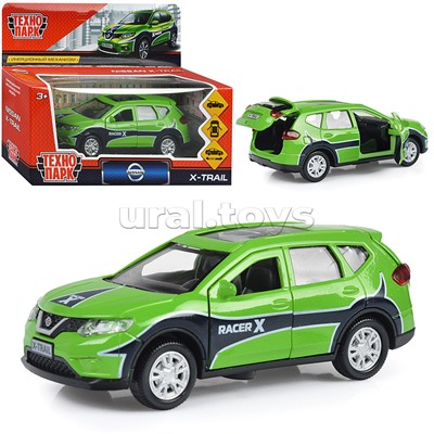 Машина металл Nissan X-Trail Спорт 12см, (открыв. двери) инерц. в коробке