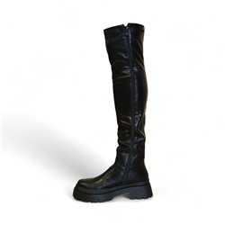 Сапоги-чулки евро зима К2068-1 черные