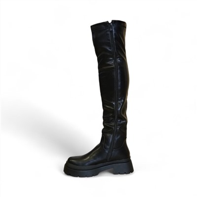 Сапоги-чулки евро зима К2068-1 черные