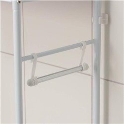 Стеллаж над унитазом, 47×25×152 см, белый