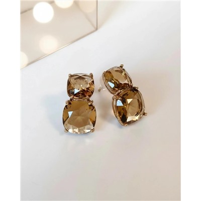 Серьги с кристаллами Swarovski, Изящные серьги с кристаллами Swarovski