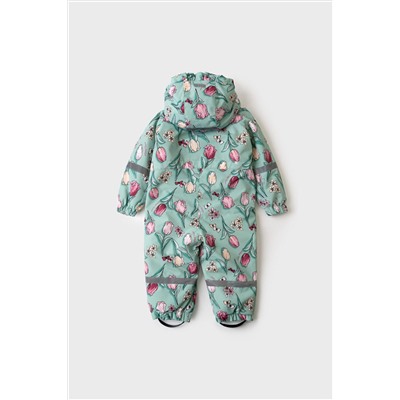 Комбинезон детский текстильный с полиуретановым покрытием для девочек PLAYTODAY, 1240312