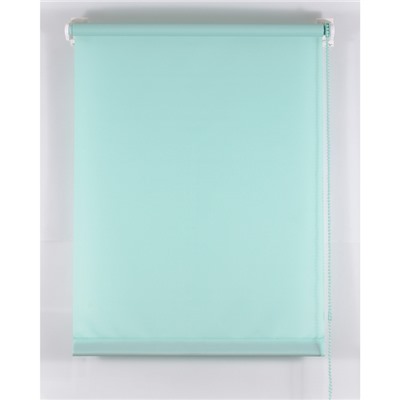 Рулонная штора «Комфортиссимо», размер 40×160 см, цвет светло-зелёный