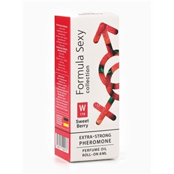 Парфюмерное масло женское с феромонами Formula Sexy Collection Sweet Berry W119, 8 мл