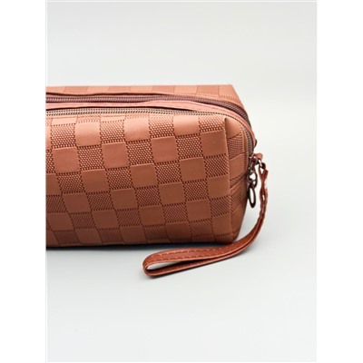 Sunflower Косметичка-пенал 2 отделения 5108, коричневый 23563