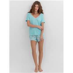 КОМПЛЕКТ ЖЕНСКИЙ (ФУТБОЛКА, ШОРТЫ) 592544