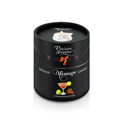 Массажная свеча с ароматом коктейля Космополитан Bougie de Massage Cosmopolitan - 80 мл.