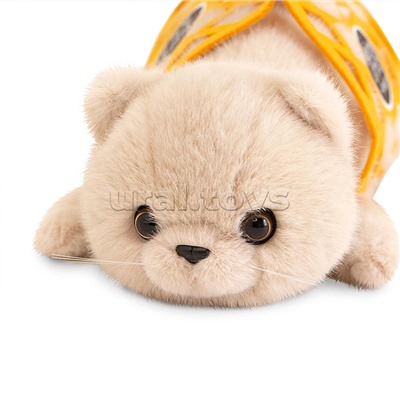 Кот Барсик в сумке бежевый 35