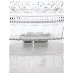 Декантер «Мерло», 1 л, 16.5×27 см на вращающейся подставке, стекло, прозрачный