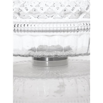 Декантер «Мерло», 1 л, 16.5×27 см на вращающейся подставке, стекло, прозрачный