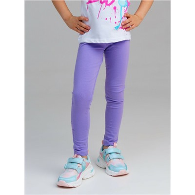 Брюки трикотажные для девочек (легинсы), 2 пары в комплекте