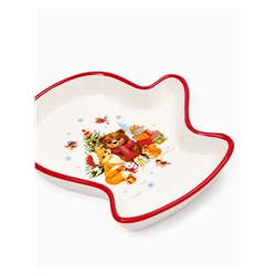 Блюдо новогоднее «Волшебного года», 20×17.5×3 см, ручная работа