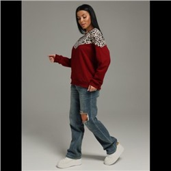 Свитшот Саманта (Бордо)