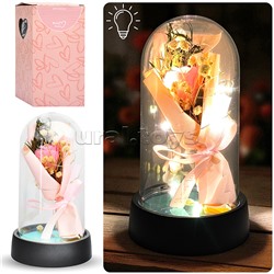 Светильник "Букетик" в коробке (розовый)