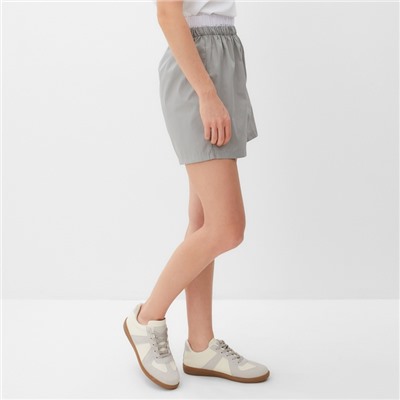 Шорты женские MINAKU: Basic line, серые, размер 42