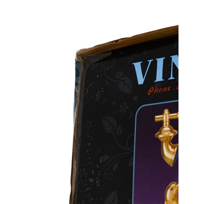 УЦЕНКА Часы - светильник «Ретро - телефон», белый, с будильником, 28.5×18×18 см