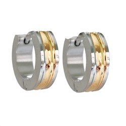 Серьги из стали