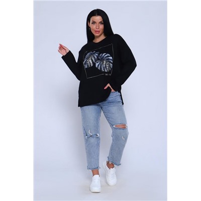 Лонгслив 70081 (Черный)