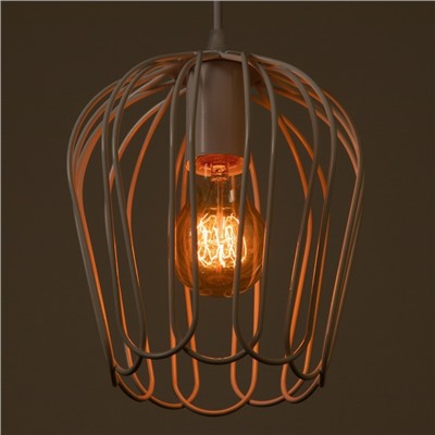 Светильник BayerLux «Цветок» 1×40 Вт E27 белый 18×18×100 см