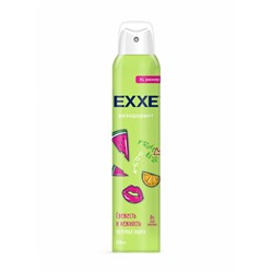 Женский дезодорант-аэрозоль EXXE свежесть и нежность Fruit kiss, 200 мл