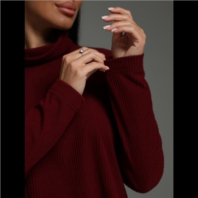 Костюм с юбкой Кортни (Бордо)