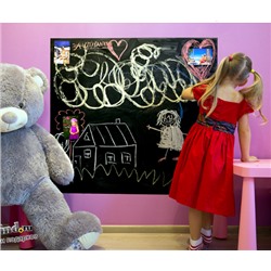 Грифельная наклейка для рисования мелом (45*200 см)