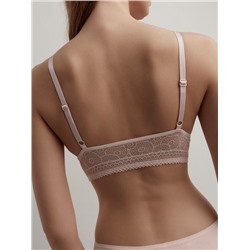 Бюстье CONTE LACE TWIST LBE 1987 Бюстье с треугольными чашками из фактурного кружева
