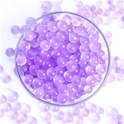 Аквагрунт, гидрогель декоративный для цветов «Жемчужный», фиолетовый, 50 г