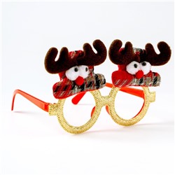 Очки карнавальные новогодние «Олень»