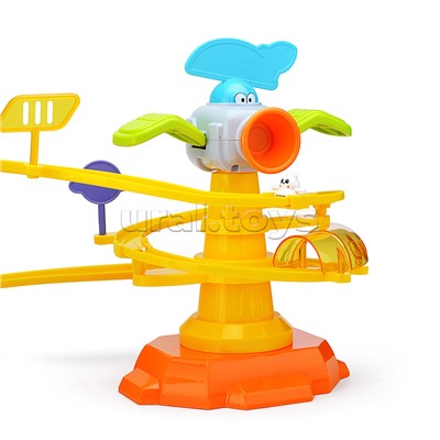 Игровой набор-трек "Давай, кролик, поднимайся по лестнице" в коробке