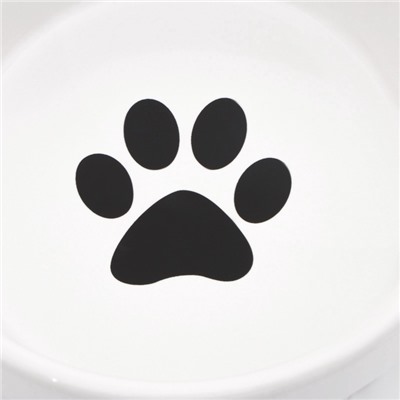 Миски керамические на подставке 2×250 мл