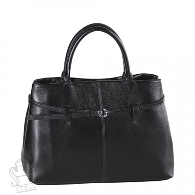 Сумка женская кожаная 6698VG black Vitelli Grassi