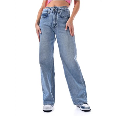 Женские джинсы прямые широкие CRACPOT