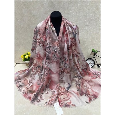 Легкий платок на голову и шею, мультицвет