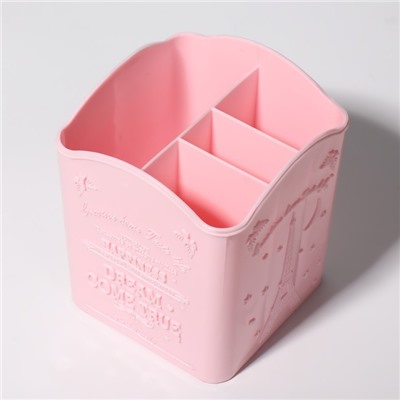 Подставка для хранения, 4 ячейки, 10×8.5×8 см, МИКС