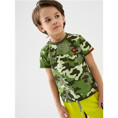 Фуфайка трикотажная для мальчиков (футболка)