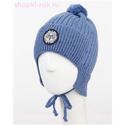 14521/2 MBU Ушанка для мальчика флис (50-54)