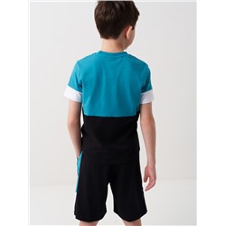 Комплект трикотажный для мальчиков: фуфайка (футболка), шорты