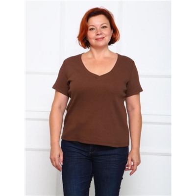 Футболка "Дубль" (Шоколадный)