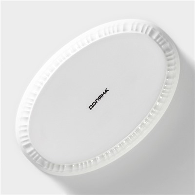 Форма для выпечки Доляна «Маффин», 480 мл, 18×12×4 см, жаропрочная керамика, белая