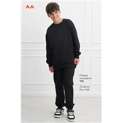 Детский костюм оверсайз из футера трехнитки Happyfox