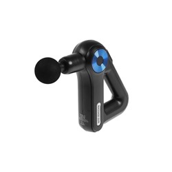 Массажёр для тела LEM-11, перкуссионный, 9 насадок, 9 режимов, чёрный