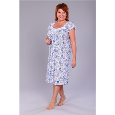 Сорочка "Ирма" (Синий)