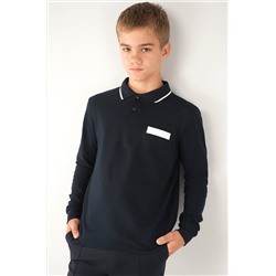 Рубашка-поло с длинным рукавом для мальчика Happyfox
